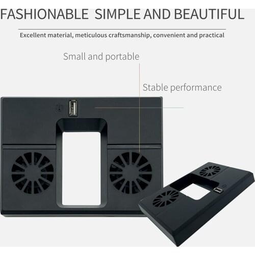 For XBOX Series X Console Cooling Fan USB Powered Game Host Side Mount Vertical Cooler Radiator Heat Sink Games Accessories