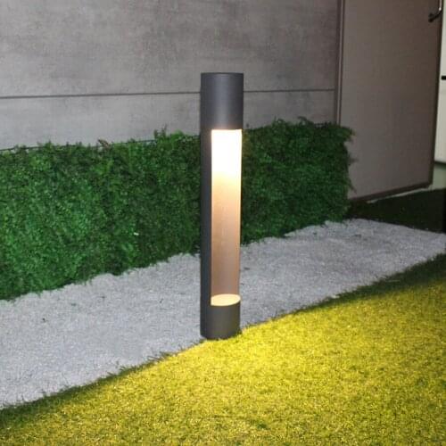 Waterproof 10W COB LED Garden Light Outdoor Lawn Lamp Aluminum Pillar Light Courtyard Villa Landscape Lawn Bollards Lights