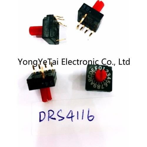 0-F / 16-bit 8421C Rotary DIP Switch Encoding Switch DRS4116 Counter-code free shippping