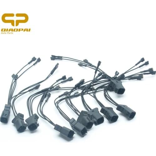 10pcs Refit Universal Car Disc Snails Horn Dedicated Horn Socket Conversion Plug Loudspeaker Socket Accessories for Ford Car