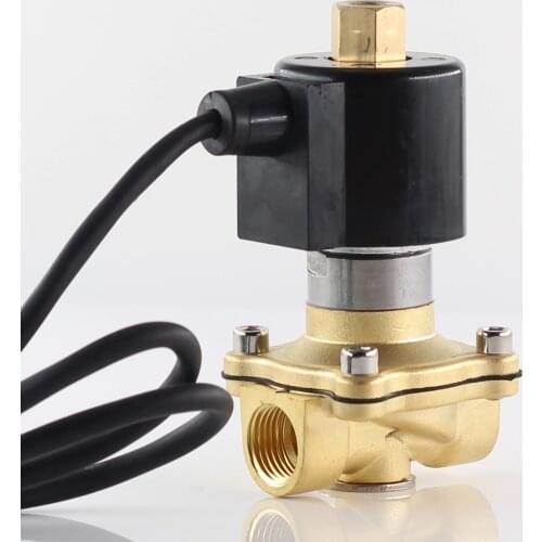 AC 110V 220V DC 24V 12V waterproof and moisture proof normally open water solenoid valve,DN15 DN20 DN25 DN32 DN40 DN50 valves