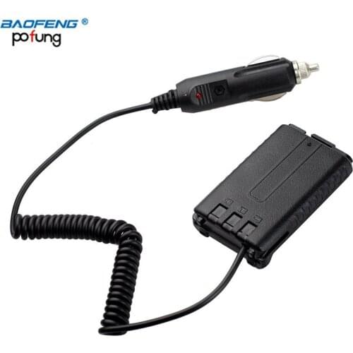 Baofeng UV-5R Battery Eliminator Car Charger For BAOFENG Walkie Talkie UV-5R UV-5RA UV-5RB UV-5RC UV-5RD UV-5RE Series Radio