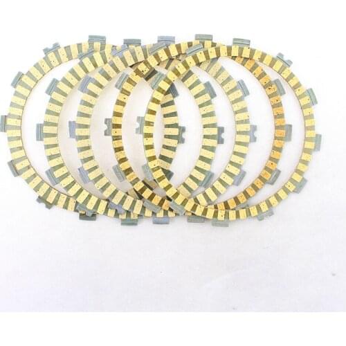 Motorcycle Engine Parts 5Pcs Clutch Friction Plates Kit Motor Clutch Friction For Kawasaki Ninja300 Z300 2013-2017