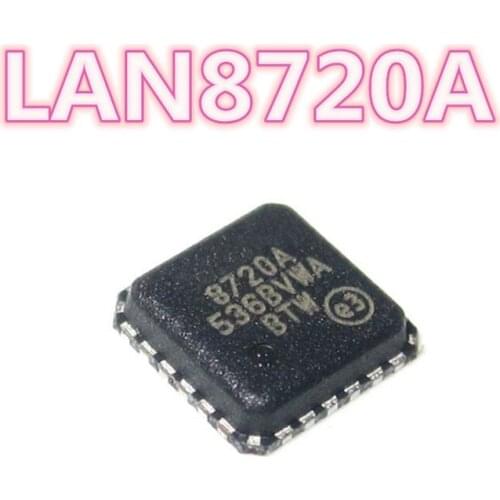Good quality LAN8720A 8720A LAN8720A-CP-TR LAN8720A-CP QFN24 Ethernet transceiver Free shipping