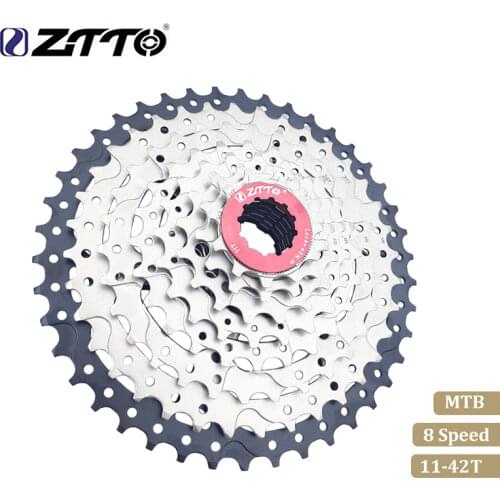 ZTTO Brand MTB Mountain Bike 8 Speed Cassette 8 Velocidade 8S 42T Bicycle Freewheel For Shimano Flywheel Sprocket Cog Cdg 436g