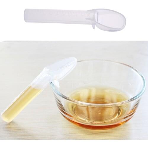 Infant Baby PP Medicine Feeding Spoon Feeder Anti Choke Device With Scale