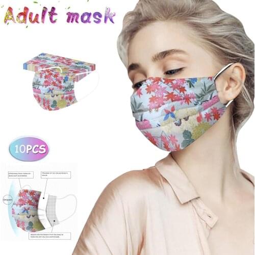 Disposable Face Mask 100pcs Skin Care Cartoon Soft Masks For Adults Mascaras Faciais Cover Facemask Beauty Face Skincare
