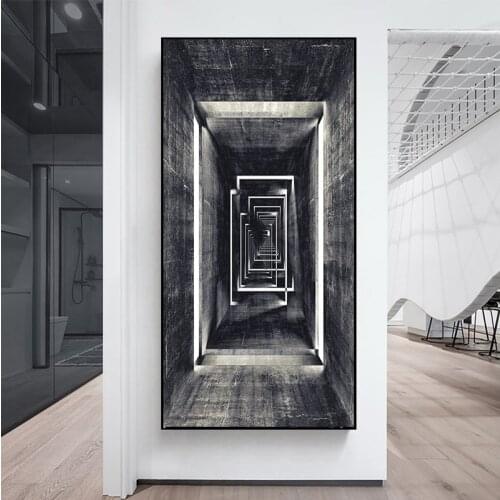 Modern Home Decor One Piece Poster Black and White Quadros Decorativos Printed Canvas Painting Interior Wall Decor Picture Art