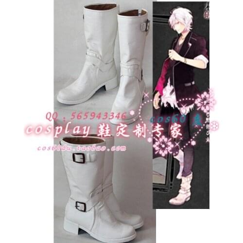 Anime Diabolik Lovers Subaru Sakamaki Christmas Halloween Party Cosplay Shoes S008