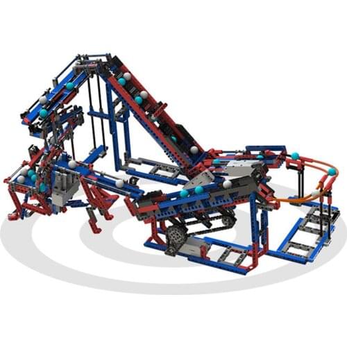 1260Pcs Moc USB Powered T3 Intelligent Color Filter Bionic Model Building Block Robot DIY Assembly Line Toy Gift Set For Age 8