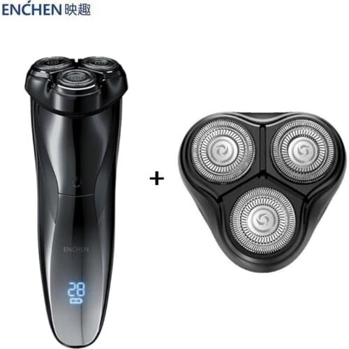 Youpin Enchen BlackStone 3 Electric Shaver 3D Triple Floating Blade Heads Shaving Razors Men Beard Trimmer USB Rechargeable IPX7