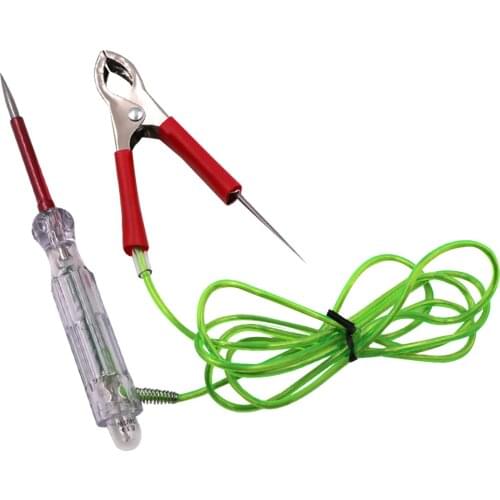 Probe Pen Universal Electrical Portable Low Voltage Maintenance Motorcycle Diagnostic Tool DC 6V 12V 24V Car Circuit Tester Auto