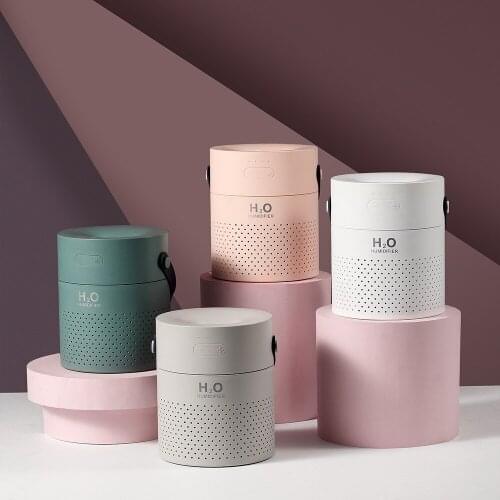 1.1L Large Capacity Air Humidifier Dual Spray 4000mAh USB Rechargeable Wireless Ultrasonic Aroma Diffuser Color Light Fogger