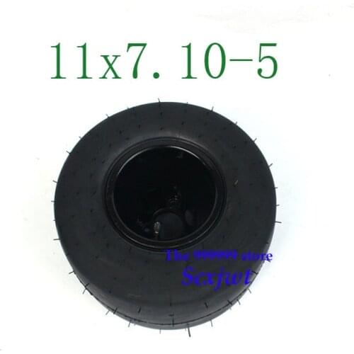2019 hot sale High quality tyre Go Kart Tire 11x7.10-5 tubeless tirefor Go Kart Knobby Scooter ATV Tire and Tube