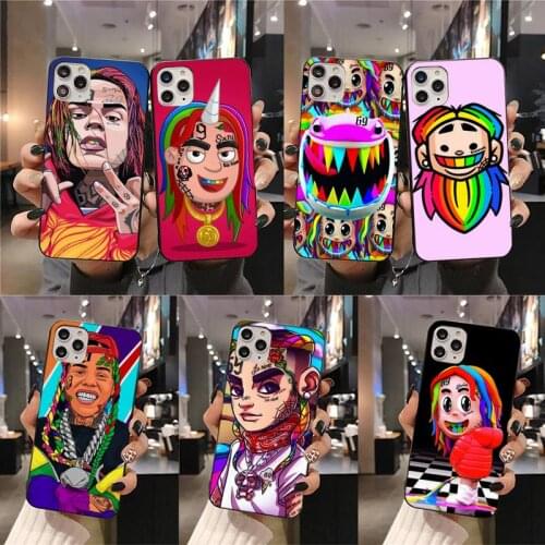 Tekashi 6ix9ine SixNine 69 Rapper Phone Case for iphone 12 pro max 11 pro XS MAX 8 7 6 6S Plus X 5S SE 2020 XR case