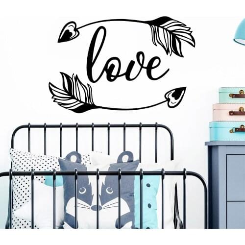 Diy Love Pvc Wall Decals Home Decor For Baby Kids Rooms Decor Home Party Decor Wallpaper