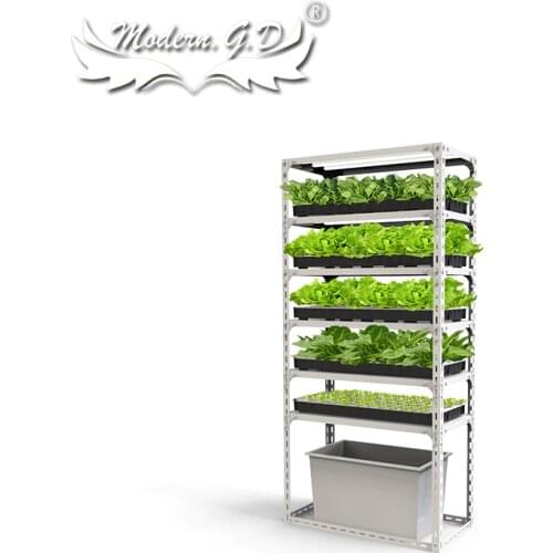 Intelligent vegetable planter greenhouse hydroponic soilless culture potted tube