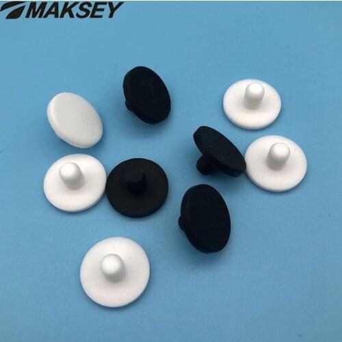 MAKSEY Rubber T typed Hole Caps Silicone Male Plug Stopper 3mm 4.8mm 5.6mm 6.5mm 8.3mm Plastic Tube end caps Gap Painted Masking