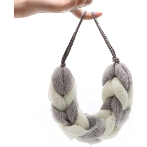 Bath Sponge Flower Elongated Loofah Tubs Bath Ball Bathroom Body Cleaning Cool Belt Towel Scrubber Mesh Shower Flower Bath Ball