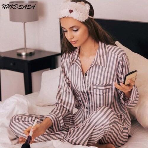 NHKDSASA Women's Satin Pajamas China