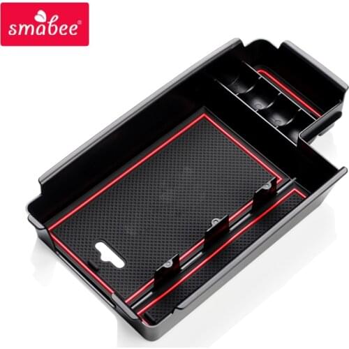 For Audi A4 B8 S4 A5 S5 2008 - 2016 A4 B9 2017 Armrest Box Storage Stowing Tidying Car Organizer Accessories 2009 2012 2014 2015