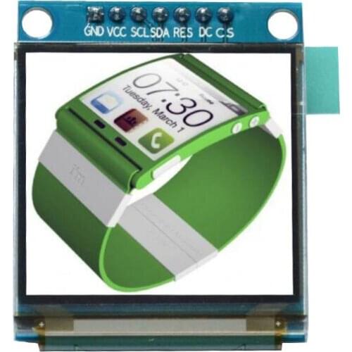 1.5 inch 7PIN Full Color OLED module Display Screen SSD1351 Drive IC 128(RGB)*128 SPI Interface for 51 STM32