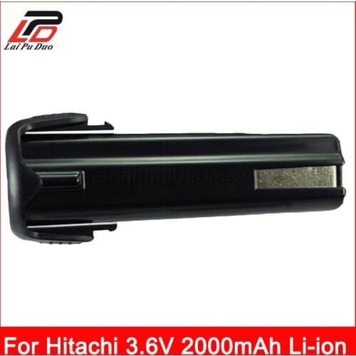 Power tool replacement battery For Hitachi 3.6v 2000mah NT65GB, NT65GS 326263, 326299, EBM315,DB3DL,FDB3DL, NT65GA