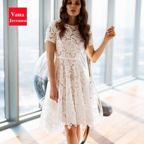 Белые летние платья Vana Javeasen China At AliExpress
