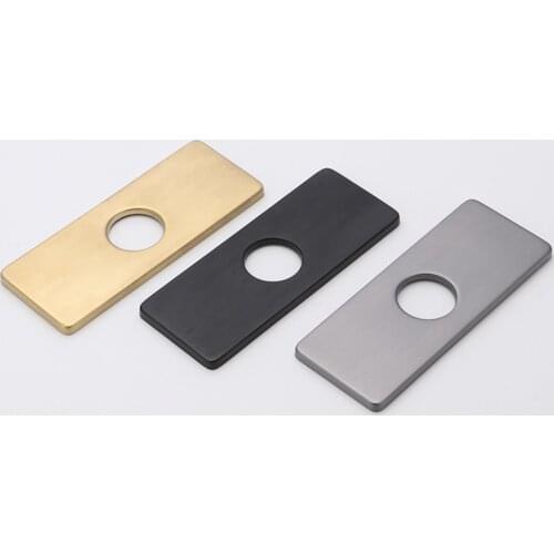 High Quality Kitchen Faucet Hole Cover Deck Plate Kitchen Basin Faucet Covering Unused Mounting Holes Bathroom Accessories