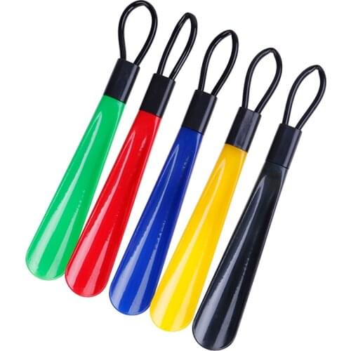 1PCS High Quality 28.5CM Shoe Horn Shoes Spoon Plastic Shoes Horn Artifact Pull Pumping Shoes