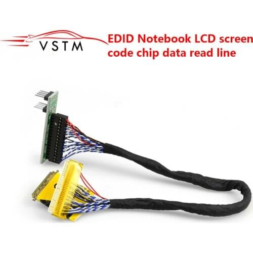 2021 NEWEST LED LCD 2 in 1 EDID Notebook LCD Screen Code Chip Data Read Cable For RT809F RT809H TL866CS and TL866A Programmer