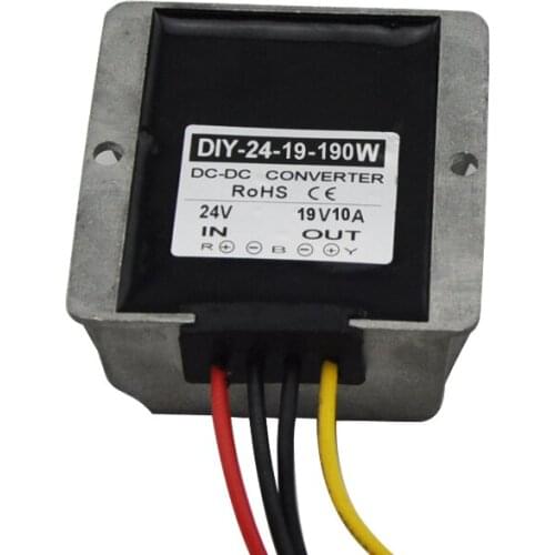 24V36V(21V-40V) Step Down To 19V 10A 190W DC-DC Buck Converter Module For Car Laptop Power Supply Adapter Voltage Regulator