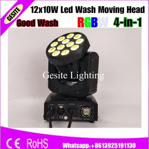 4PCS/LOT Free shipping moving stage lighting 12x10w rgbw led beam martin moving head lights 25degree for china moving head