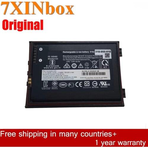 7XINbox CT50-BTSC latest original 4090mAh 3.8Vdc 15.5WH battery for Honeywell CT50 318-055-001Mobile data collector battery