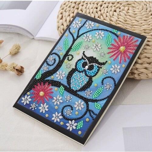 Old Street Home Diamond Embroidery notebook Diary Book Sale DIY Crystal full drill 5D diamond painting mosaic round rhinestone