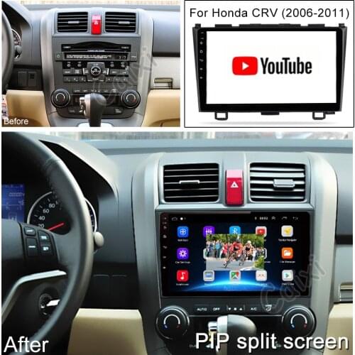 2 din Android 9 inch 2GB RAM Car Radio Multimedia Video Player Navigation GPS For Honda CRV CR-V 3 RE 2006 2008 2010 2012