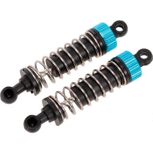 2pcs 55mm Wltoys Car Metal Front Shock Absorber A949-55 for Wltoys A959 A949 A969 A979 K929 1/18 RC Car Parts