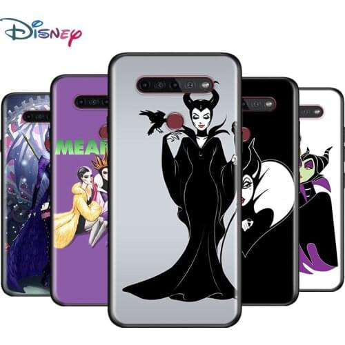 Black Soft The Witch Maleficent For LG K92 K62 K52 K42 K31 K22 K71 K61 K51S K41S K30 K20 G8 G8S G8X ThinQ Phone Case