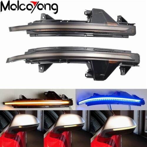 Dynamic Blinker Mirror Light LED Turn Signal Sequential Indicator for Audi A7 S7 RS7 2011 2013 2014 2015 2016 2017