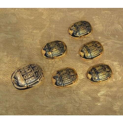 Ancient Egyptian amulet scarab beetle Feongs Nile tourist souvenir home decorations