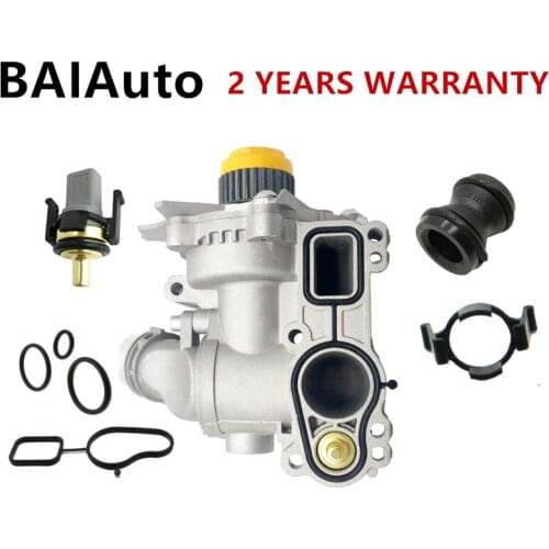 EA888 Engine Aluminum Water Pump Assembly For VW Golf Jetta Passat Tiguan Audi A4 A5 A6 Q3 Q5 1.8/2.0T 06H121026AA 06H 121 026