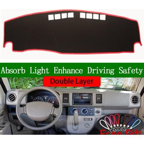 Double Layer Car Stickers For SUZUKI Landy 2007 2008 2009 2010 Dashboard Cover Car Accessories Interior Anti-UV Car Decals