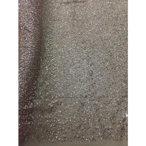 Lace fabric 5yards/bag HL329# The rose sparkles with golden spots lace fabric for bridal wedding dress/sawing