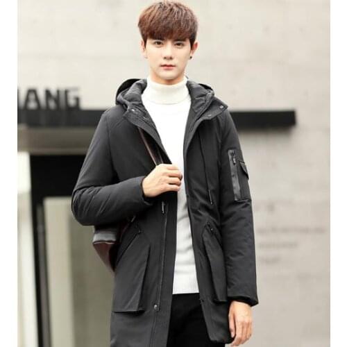 MKASS Men's Long Parkas