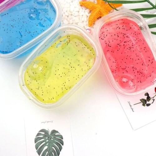 Foaming Plastic Crystal Clay Decompression Qiansi Mud Jam Mud Manual Interactive Decompression Toy Intelligence Enhancement Set