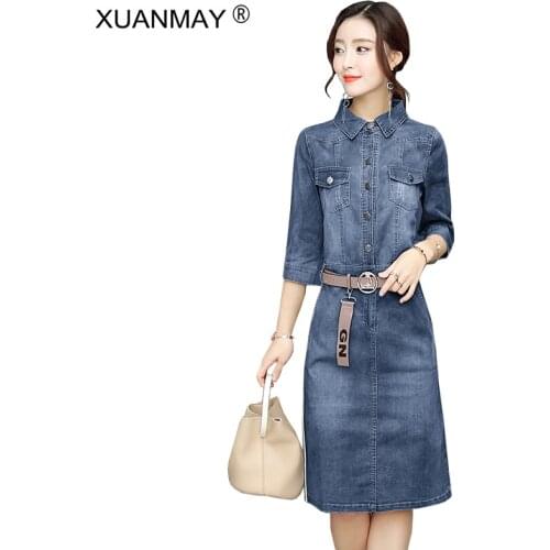 XUANMAY Summer Shirt Dresses