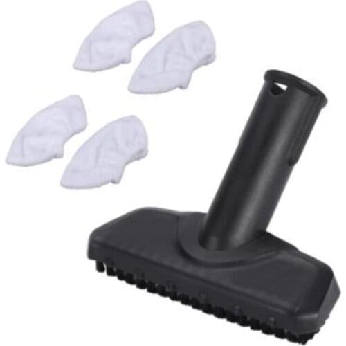 AD-1Set for Karcher SC1 Hand Brush Handheld Brush for Steam Cleaner SC1 SC2 SC3 Replacement Attachment,Hand Brush+Steam Mop