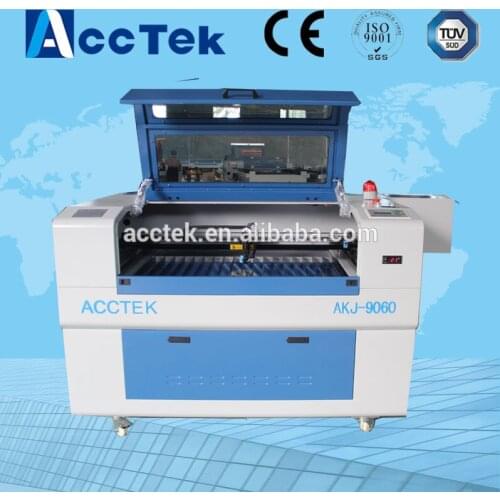 AKJ 6090 co2 laser engraving / cnc laser wood cutting machine price