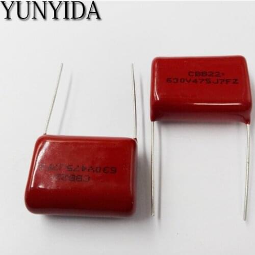 Free Shipping 5pcs, CBB 475J 630V 4.7uF P30mm Metallized Film Capacitor 475 630V 630V475J