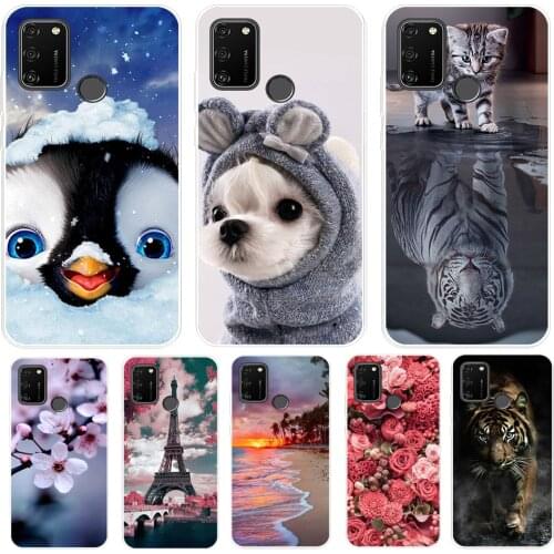 Honor 9A Case For Huawei Honor 9A Silicone Soft Back Cover For Huawei Honor 9A MOA-LX9N Honor9A Matte Phone Case on Honor 9A